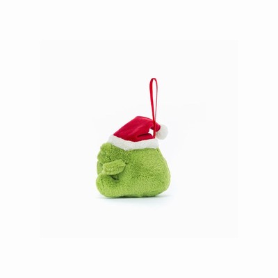 Jellycat Ricky Rain Frog Decoration UK | 31280GOZC